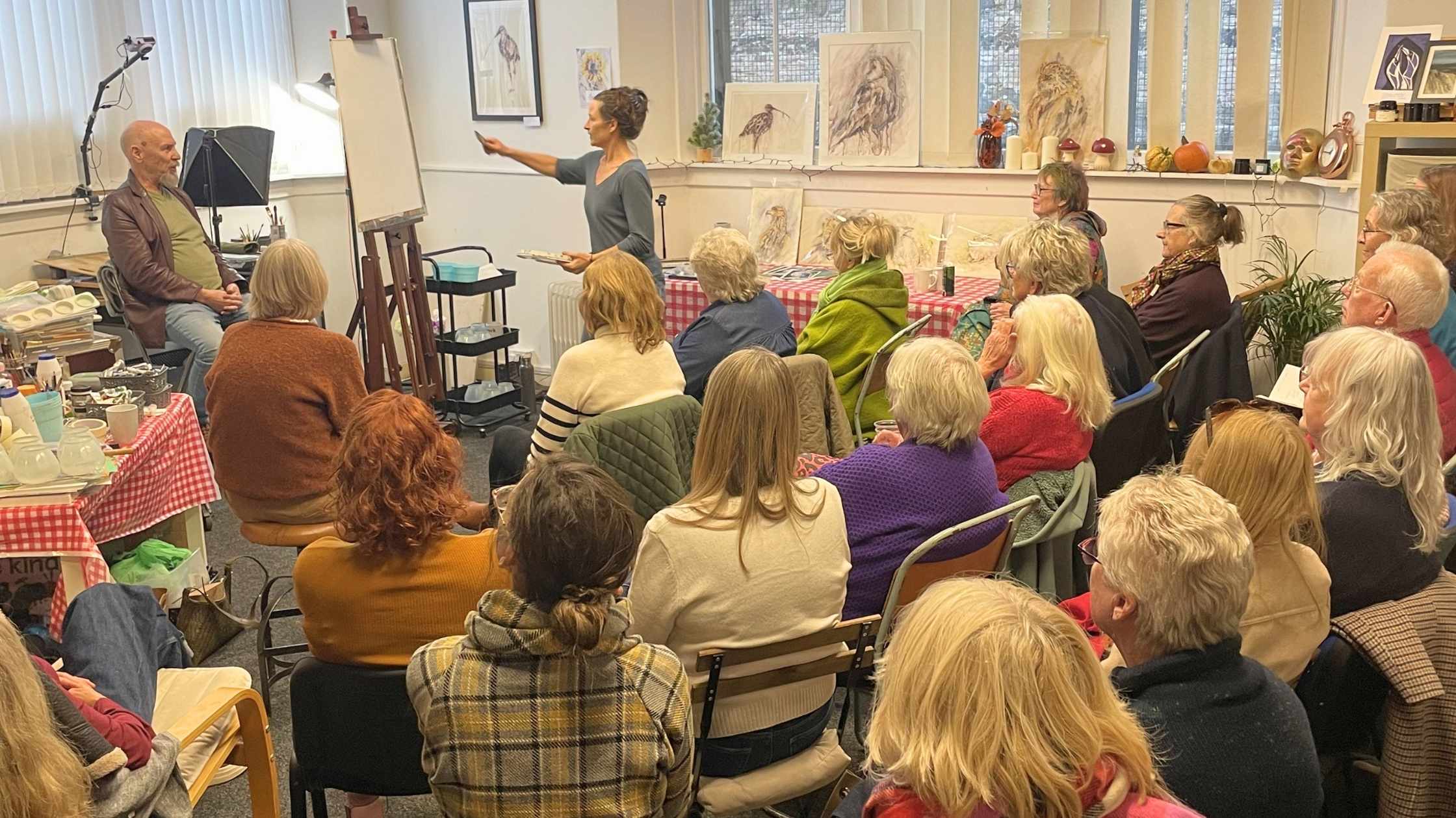 A Very Special Evening with Portrait Artist Aine Divine 🎨