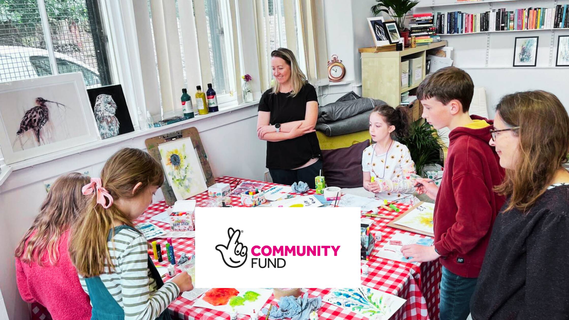 Shorelark Intergenerational Workshop: Art4Wellbeing (National Lottery Funded)