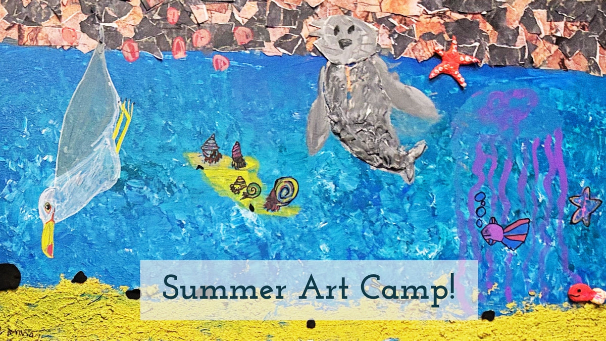 Shorelarking on the Beach: Our Summer Art Camp 2026