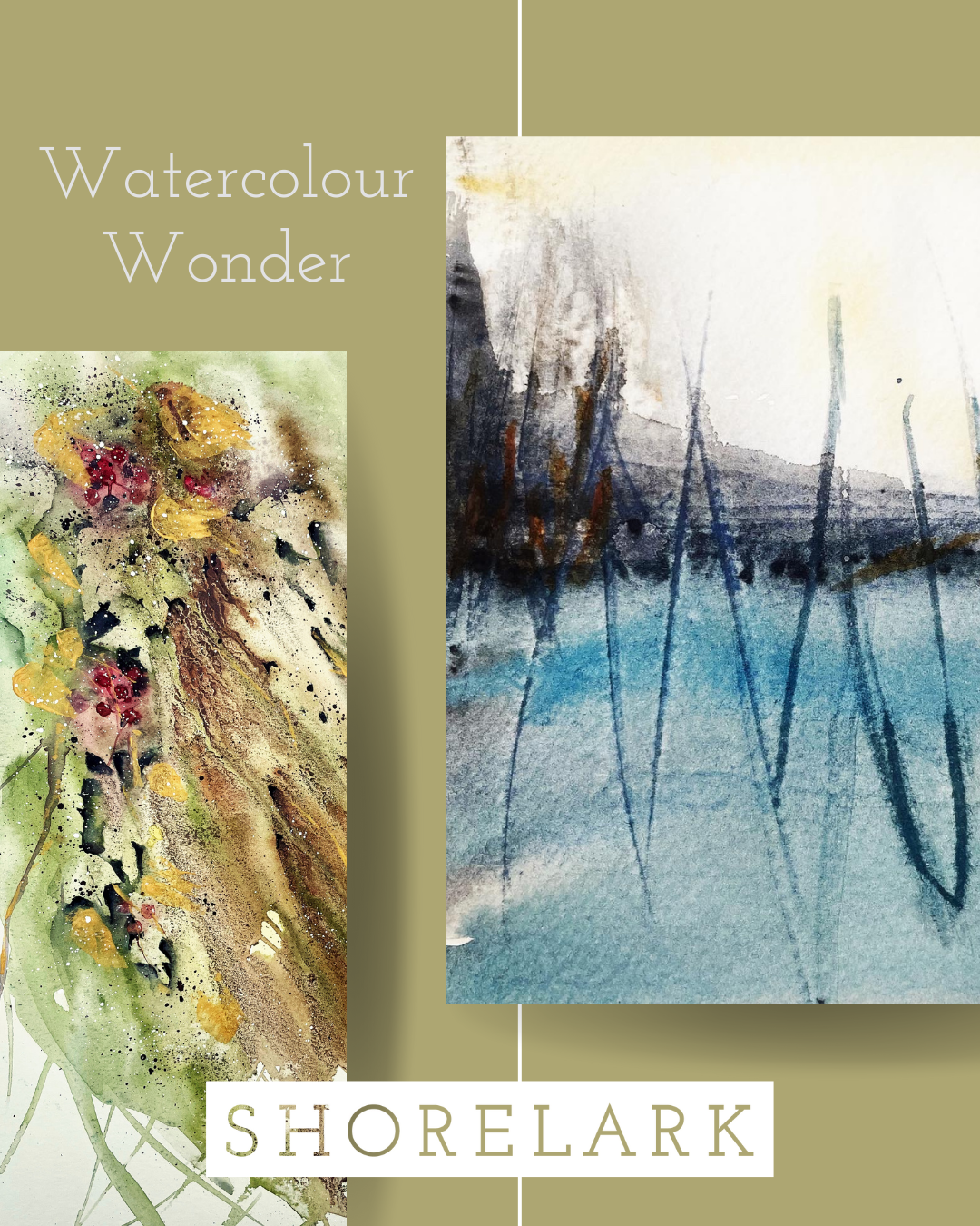 NOVEMBER - Watercolour Wonder - Immersion Day (Beginner Intro Session) - @ THE COCKENZIE HUB