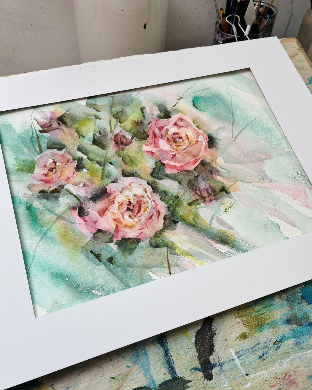 JUNE/JUL/AUG - ROSES - Watercolour - Summer Workshop Series