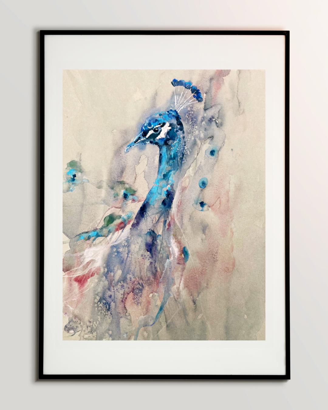Iridescent Peacock - Fine Art Print - A4 & A5