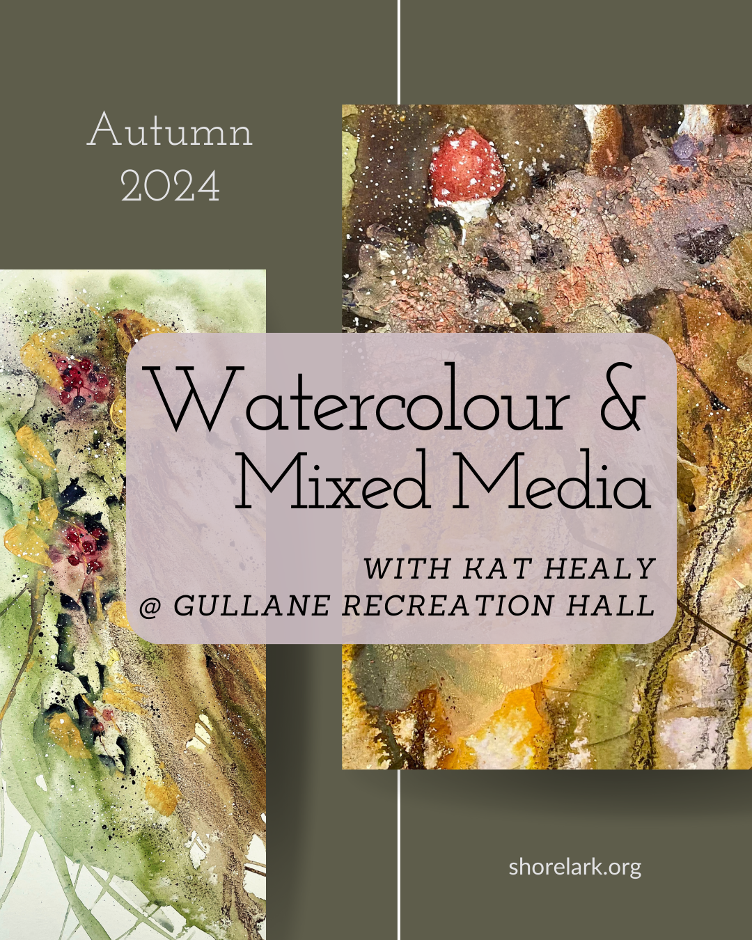 GULLANE - AUTUMN BLOCK 2024 - Watercolour & Mixed Media (Monthly)