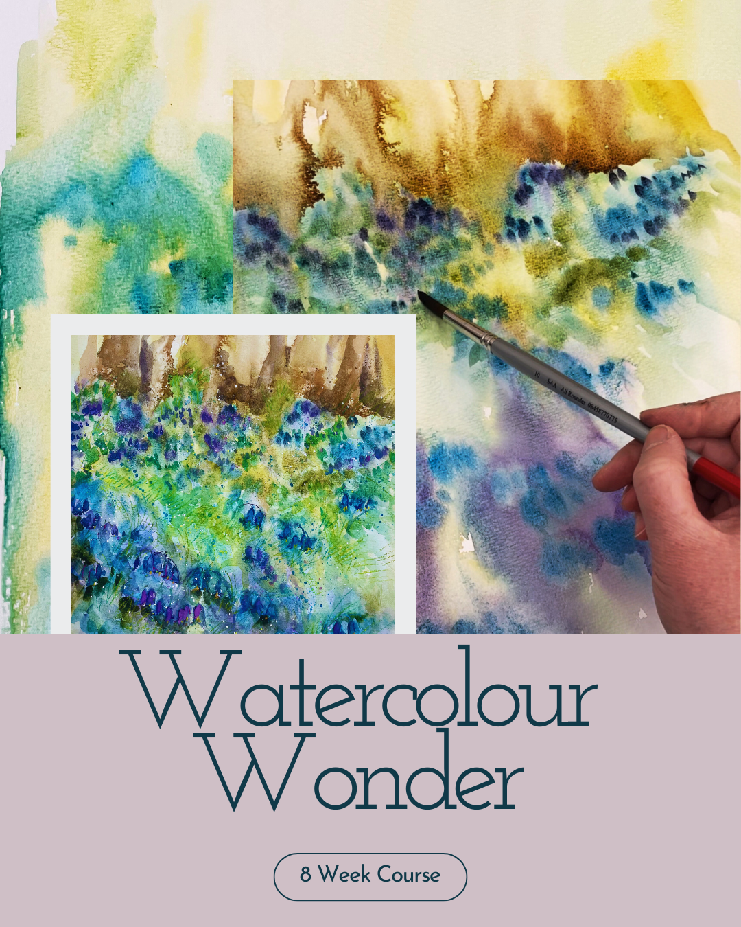 8-week Watercolour Block (SUMMER) @ The Cockenzie Hub